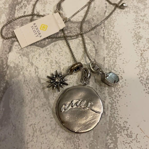 Kendra Scott Aries Necklace Rhd Nwt 